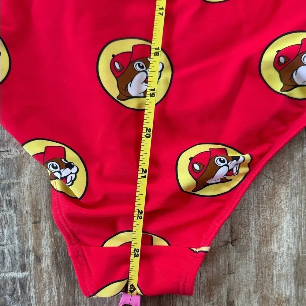Buc-ee’s one piece swimsuit red